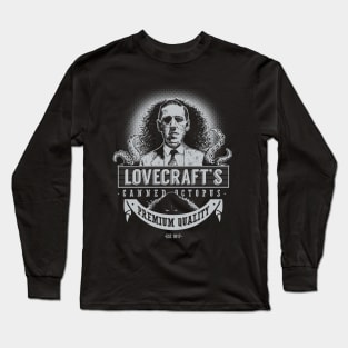 Lovecraft's Canned Octopus Long Sleeve T-Shirt